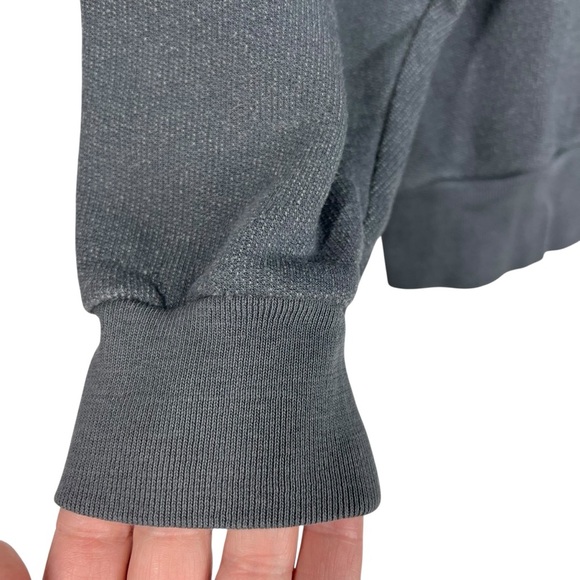 REFORMATION JEANS Washed Grey Crewneck Long Sleeve Size Small - Picture 4 of 8